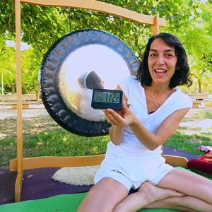 Catherine Vall, gongplayer